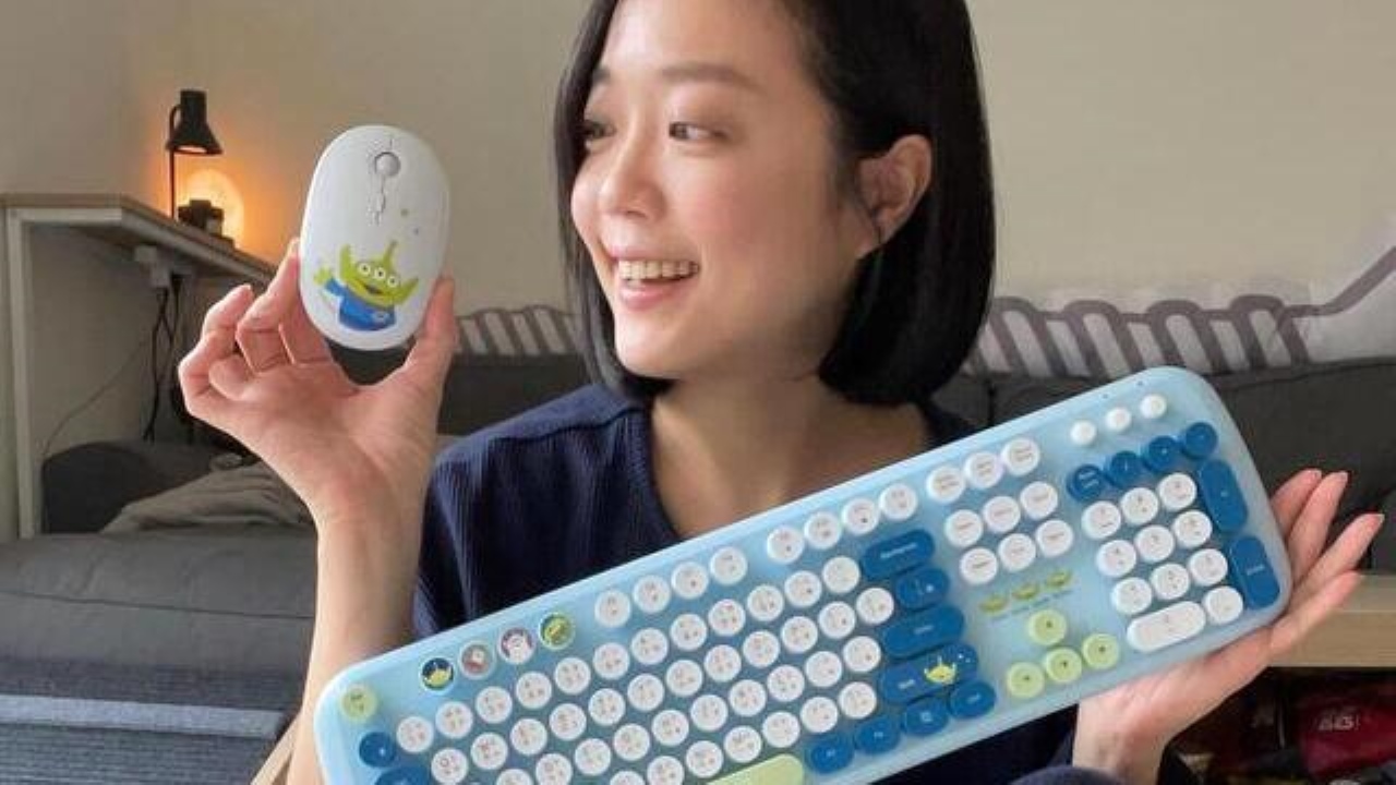 迪士尼三眼怪無線鍵盤滑鼠組推薦 - 顏顏