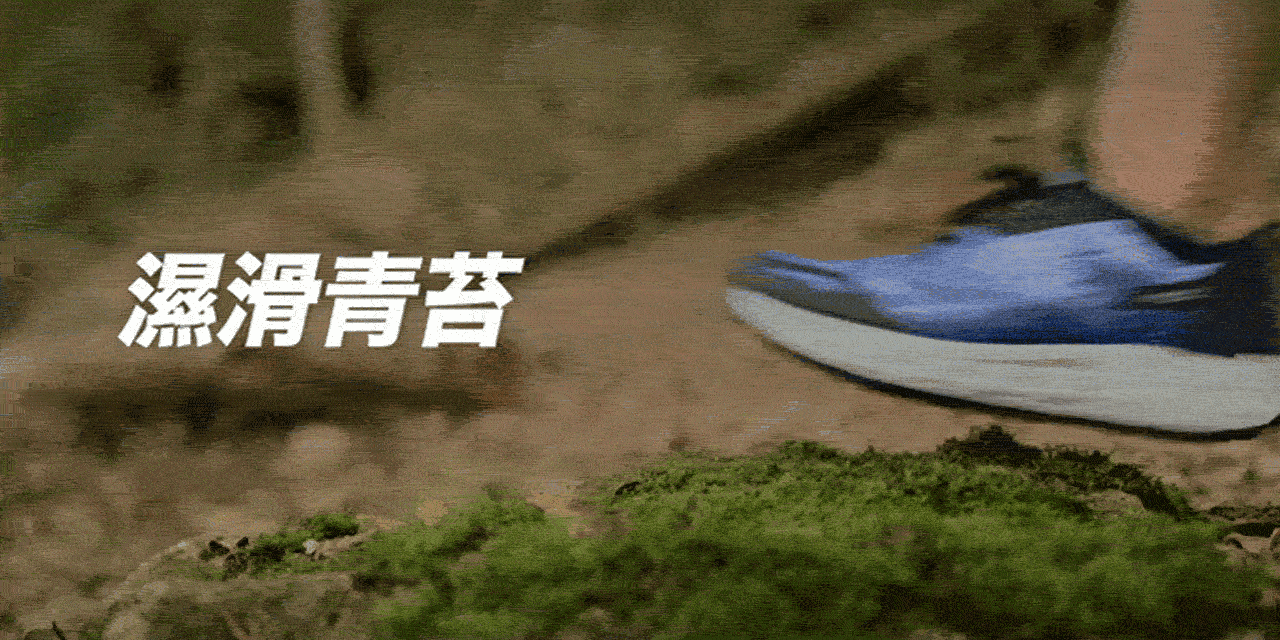 濕滑青苔