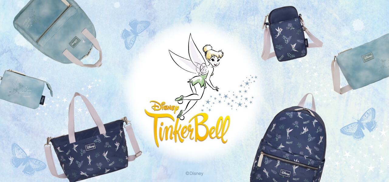Disney,迪士尼,奇妙仙子,Tinker Bell,小叮噹,迪士尼聯名,迪士尼包包,專櫃包,PTD21-C