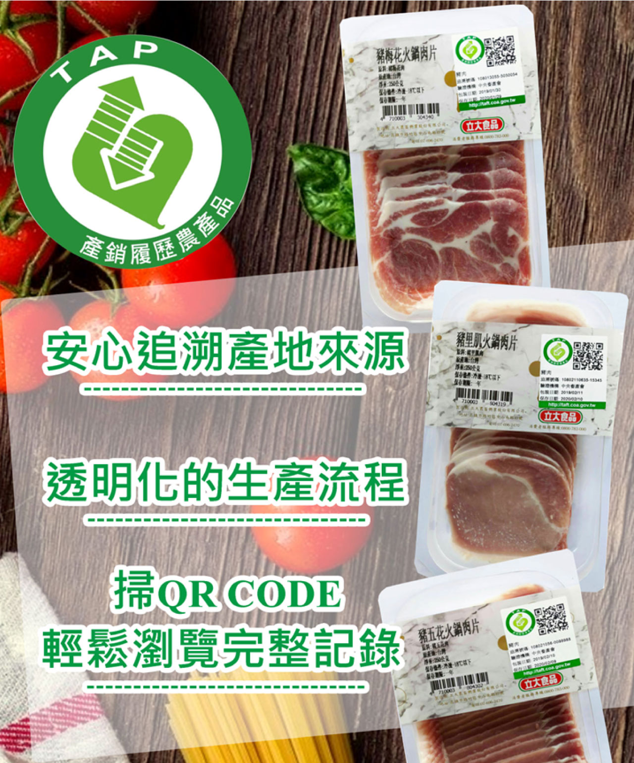 產銷履歷-立大食品