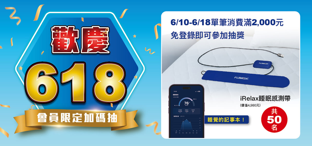 618加碼抽睡眠檢測帶